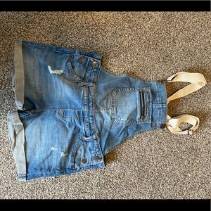 Justice Short overalls, size 16